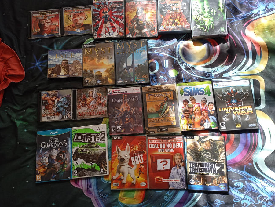 30 original pc games+ 2 Wii games