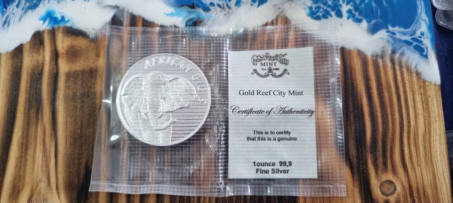 1oz Big 5 silver coin