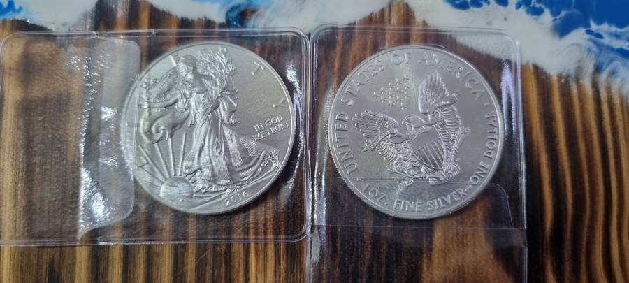 1oz silver Dollars (eagles)