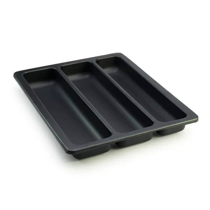 Moulded Utensil Tray Charcoal 450 Unit W357mm x L461mm
