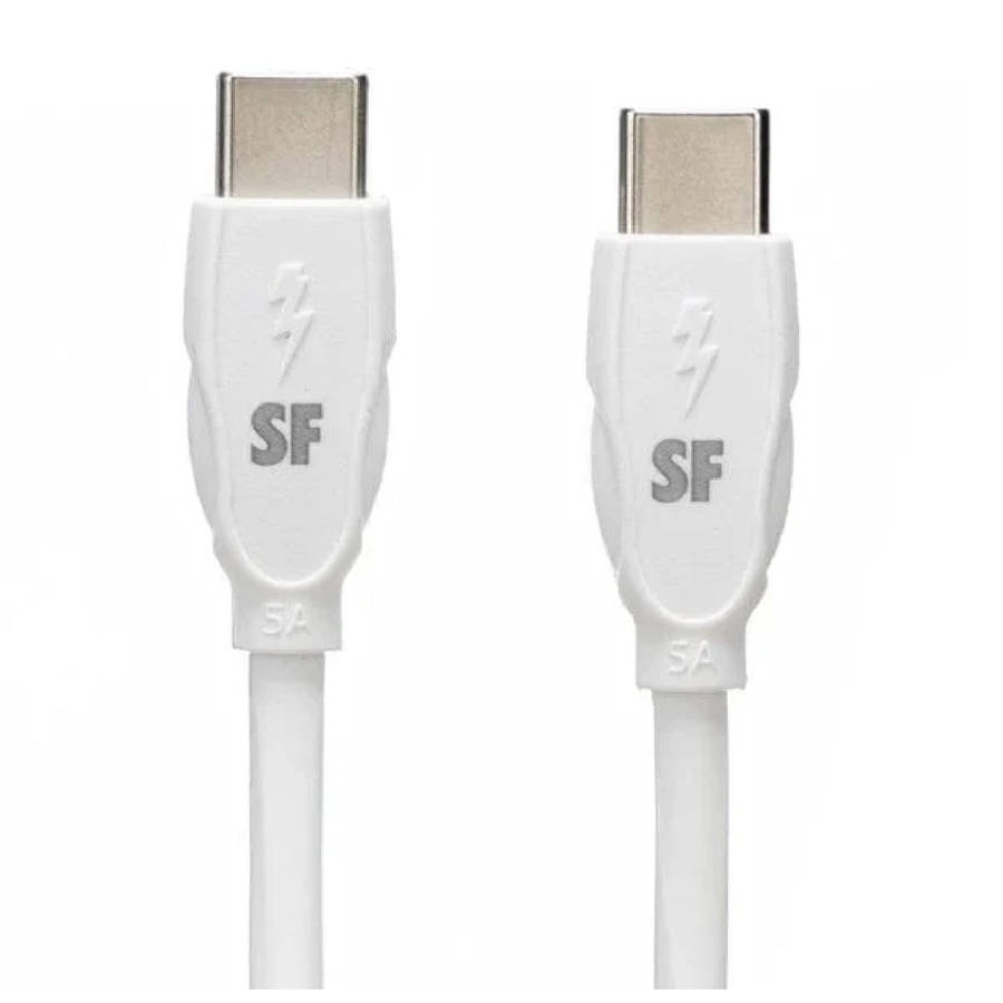 Supa Fly 1.5m 120W Usb Type C Cable  White