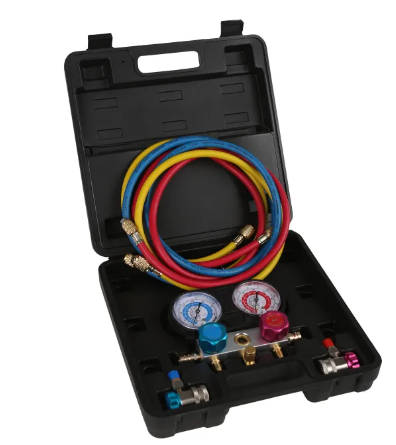 MAC AFRIC A/C Manifold Gauge Set for 134A REG Gas 1/2" Acme Fitting