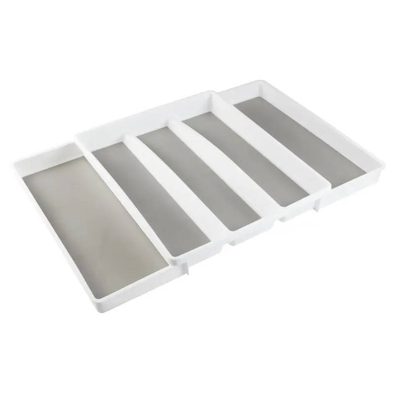 Expandable Utensil Organiser White/Grey W330mm660mm