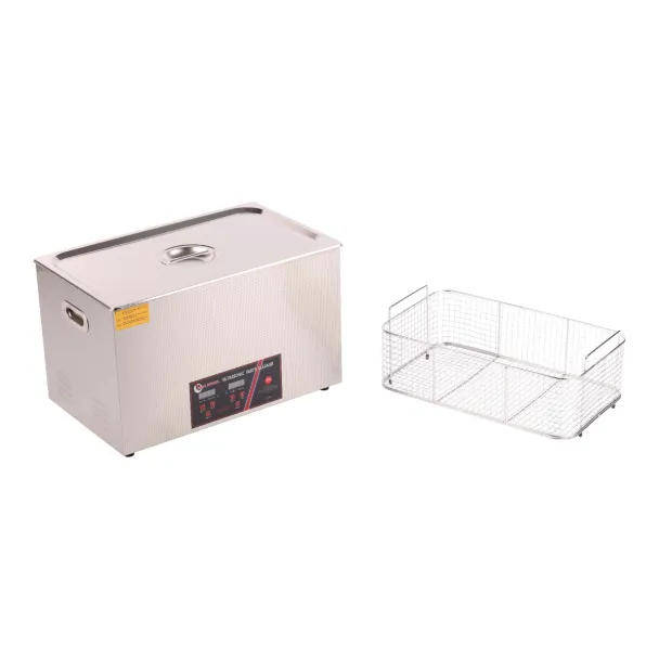 30L Ultrasonic Parts Cleaner with Adjustable Heat & Timer