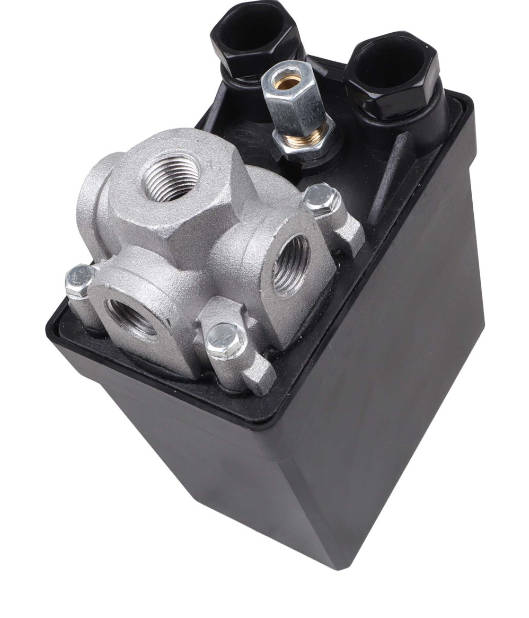 AIR CRAFT 4-Way Pressure Switch 3-Phase for Air Compressors
