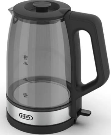 Defy Voltran 1.7L Glass Kettle