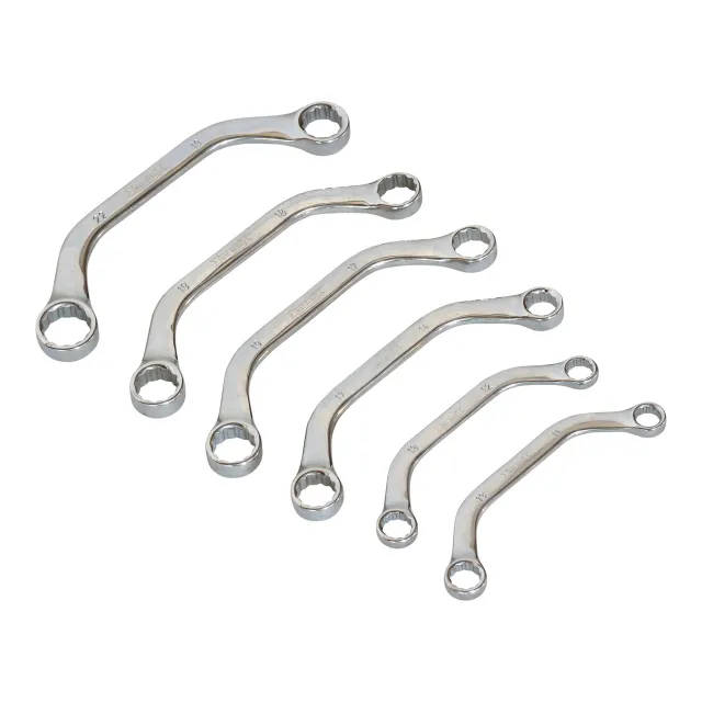 C-Type Halfmoon Spanner Set - 6 PCS