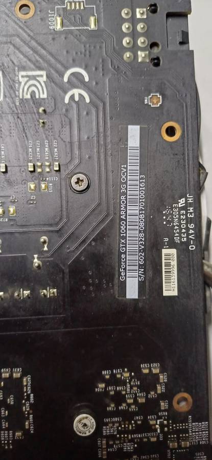 GTX 1060 Armor OC