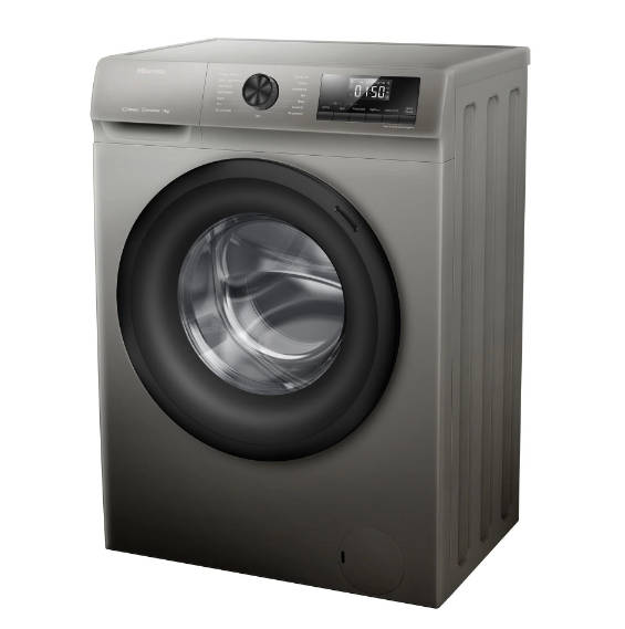 Hisense 9Kg Grey Front Loader Washing Machine WFQP9012VMT