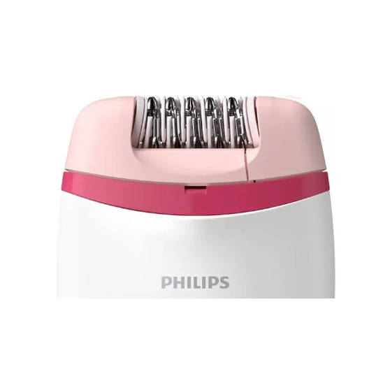 Philips Satinelle Essential Corded Compact Epilator White/pink BRE235/00