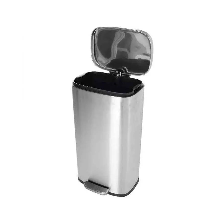 Pedal Bin with Soft Close Stainless Steel 30 Litre