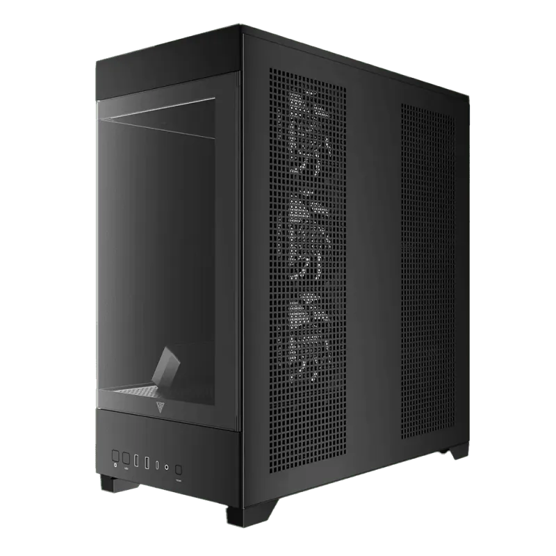 Gamdias Atlas P1 Black Gaming Case - Ultimate Cooling & Style