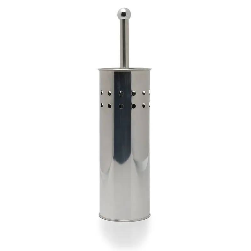 Stainless Steel Toilet Brush Holder Set