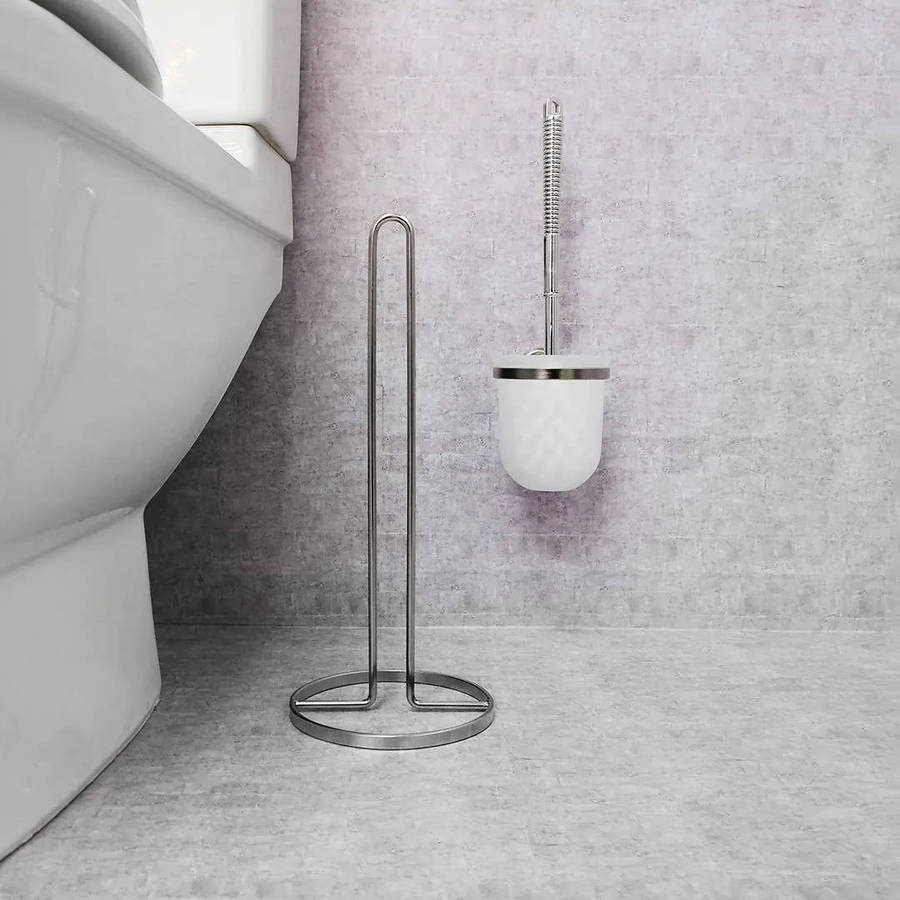 Spare Toilet Roll Holder, Stainless Steel