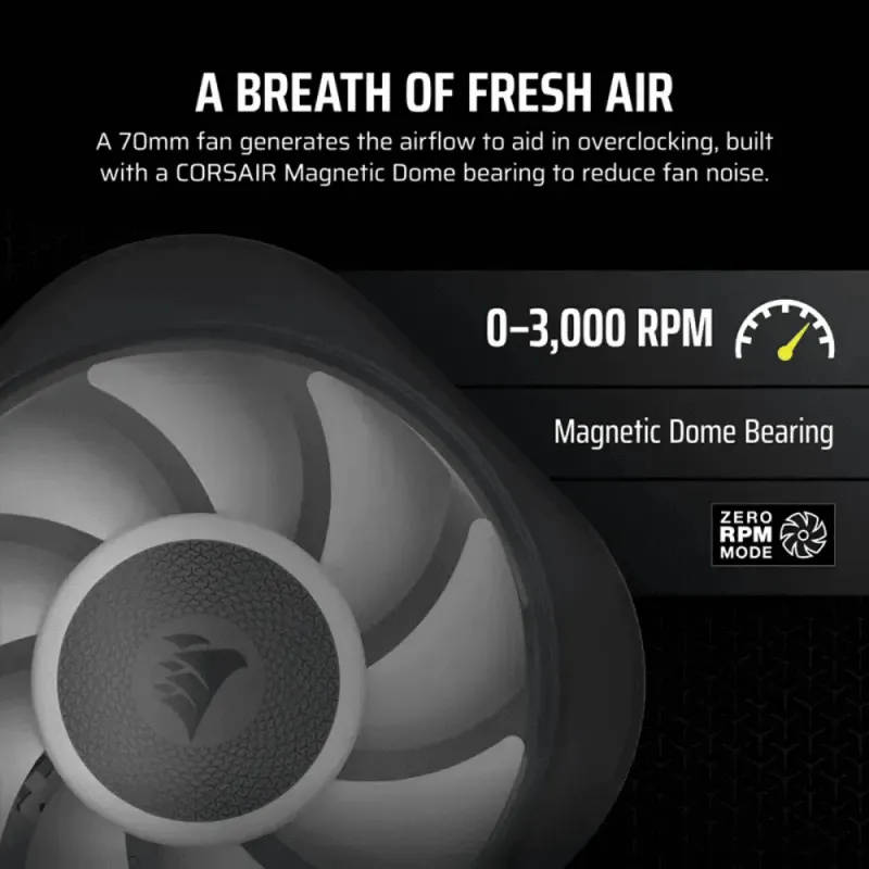 Corsair iCUE LINK CapSwap Module  VRM Fan