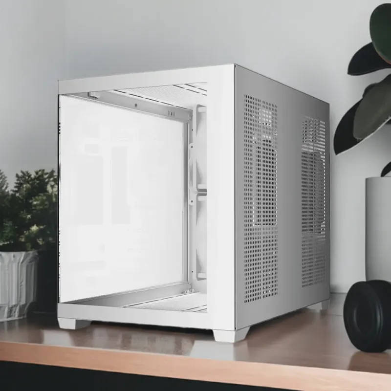 Gamdias AURA GC10M White Gaming Case - Stylish and Functional