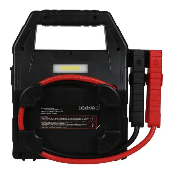 Dual Voltage 12V/24V Professional Jump Starter with Safety Features