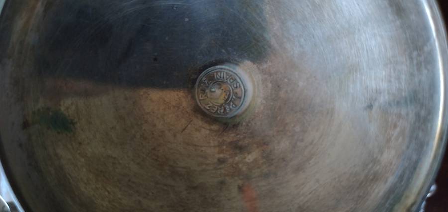 Elegant J. Perez Ruiz Silver-Plated Wine Goblets  Made in Spain, Vintage Charm (Tray not included)