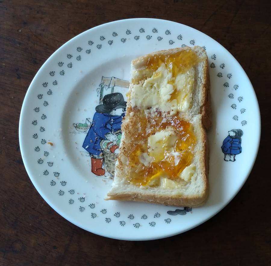 Vintage 1974 Paddington Bear Side Plate  Coalport Bone China Collectible