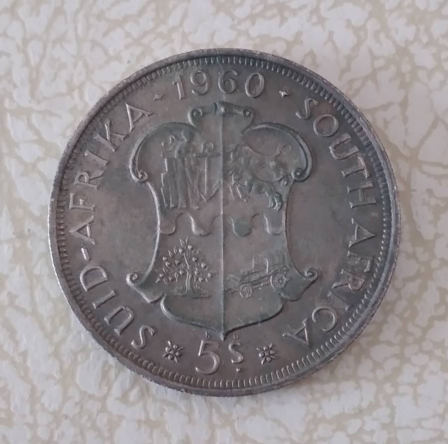 1960's Union Crown 5 Shillings - top condition  - good enough to grade