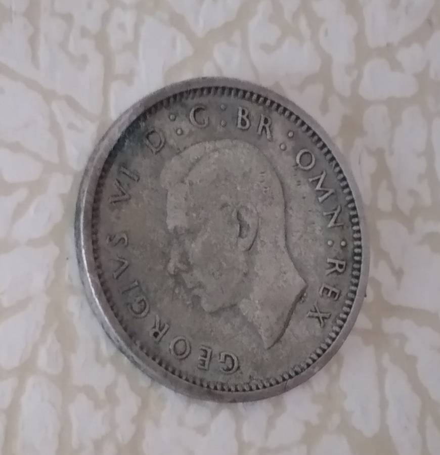 English Three Pence 1938 - Good Enough to Grade