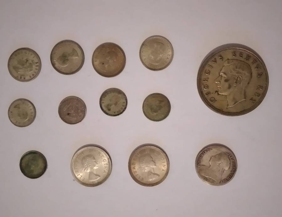 Mixed Silver Union and old British Coins 62.94g