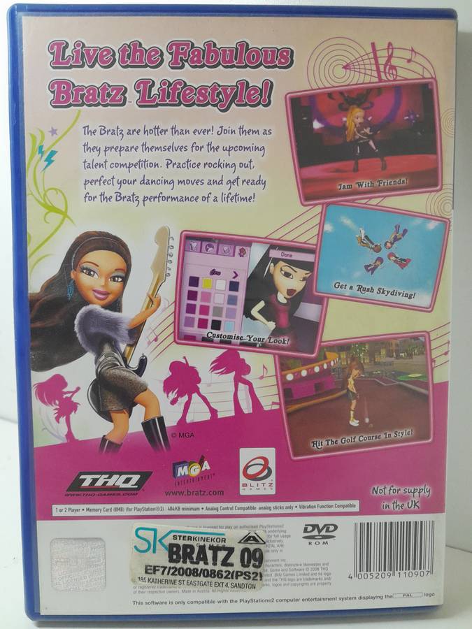 Bratz - Girls really Rock (Ps2)