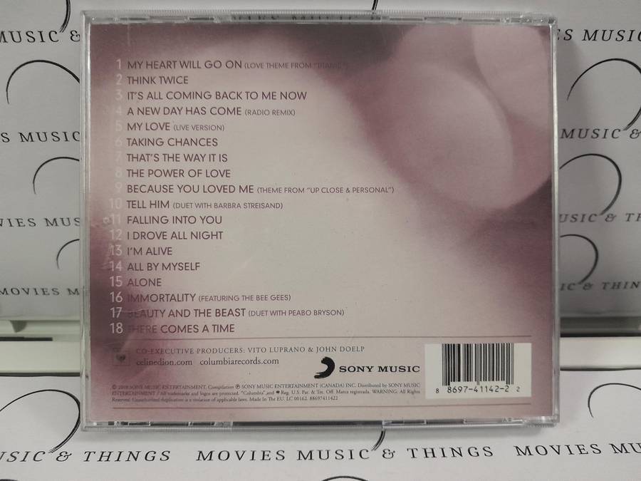 Celine Dion My Love - The Essential Collection (CD)