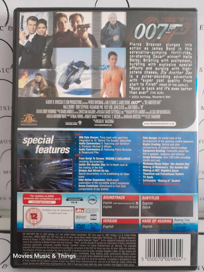 007 - 2002 - Die another day (Double DVD) Special Edition