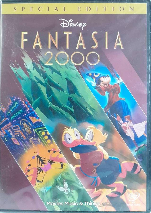 Fantasia - The Original Classic & Fantasia 2000 (DVD) New