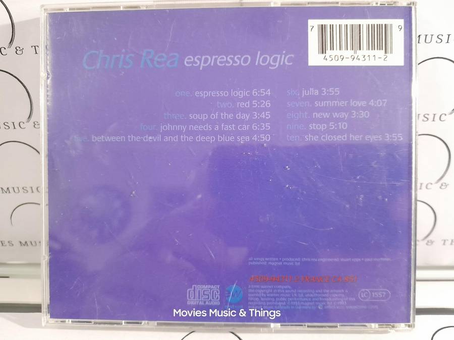 Chris Rea - Espresso Logic (CD)