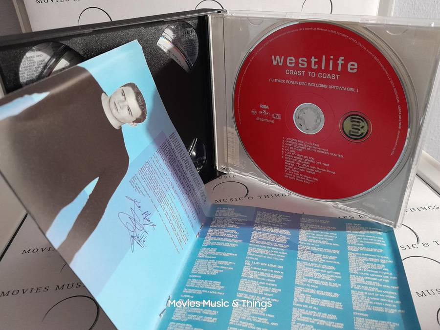 Westlife - Coast to Coast (Double CD) + Westlife poster included