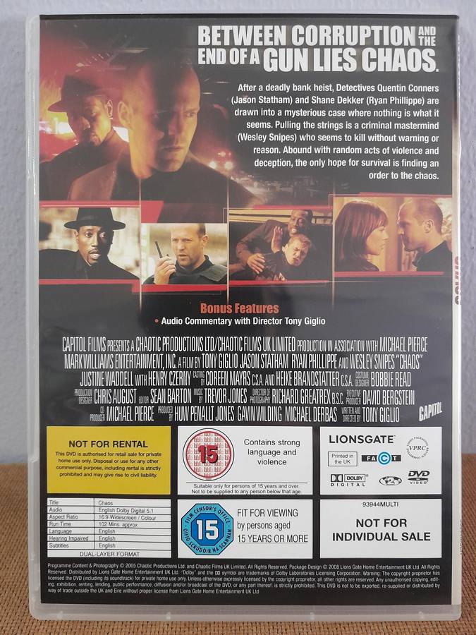 The Jason Statham Collection - 4 Feature Box Set (4xDVD)