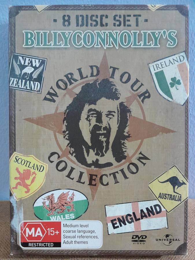 Billy Connelly's World Tour Collection - 8 Disc Set (DVD)