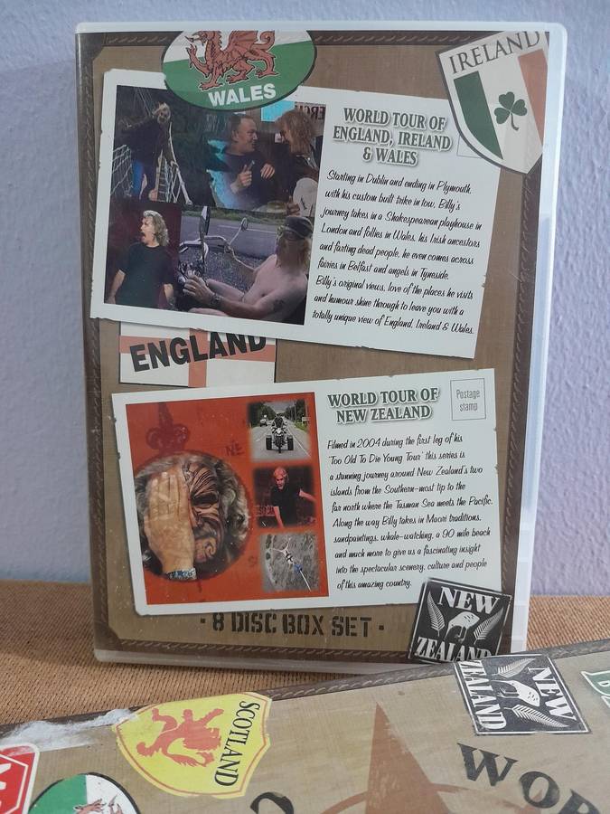 Billy Connelly's World Tour Collection - 8 Disc Set (DVD)