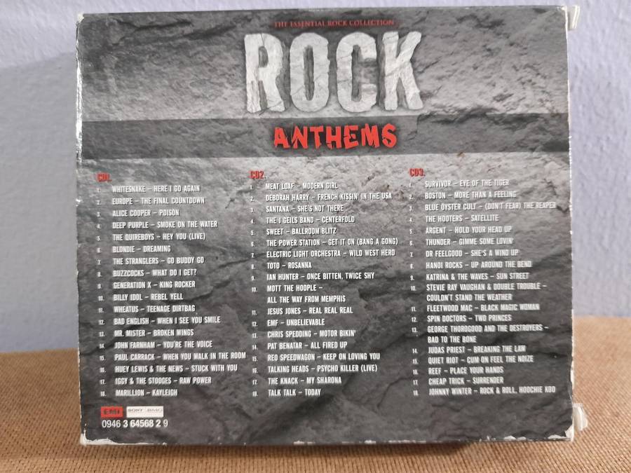 Rock Anthems - The Essential Rock Collection (3xCDs)