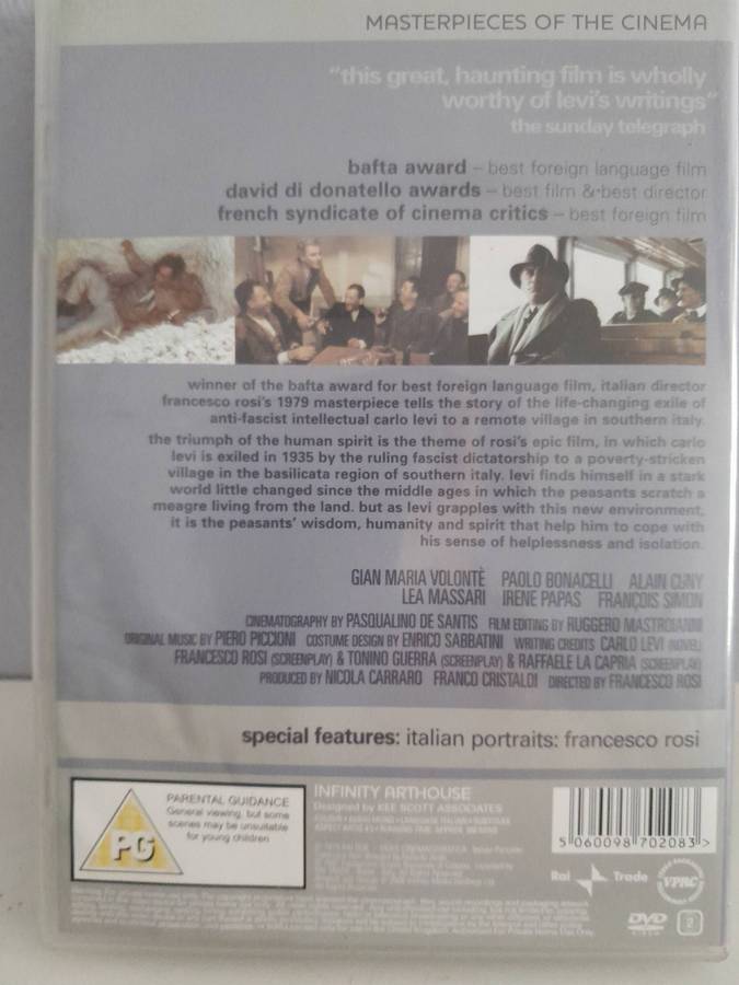 Christ Stopped at Eboli - Directed by Francesco Rosi (DVD)