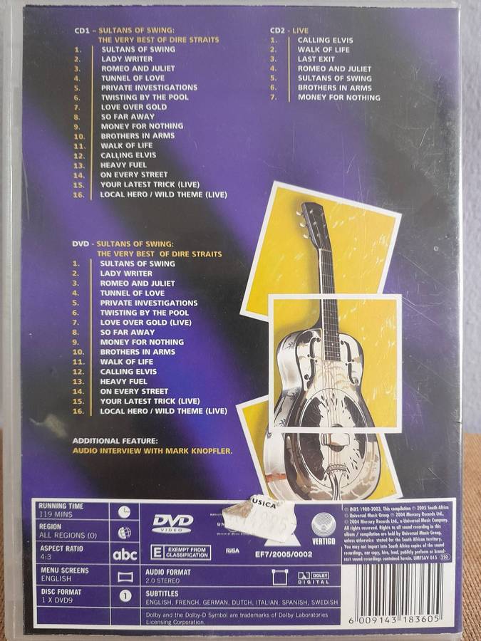 Dire Straits - Sultans of Swing - The Very Best Of... (2xCD & Music DVD)