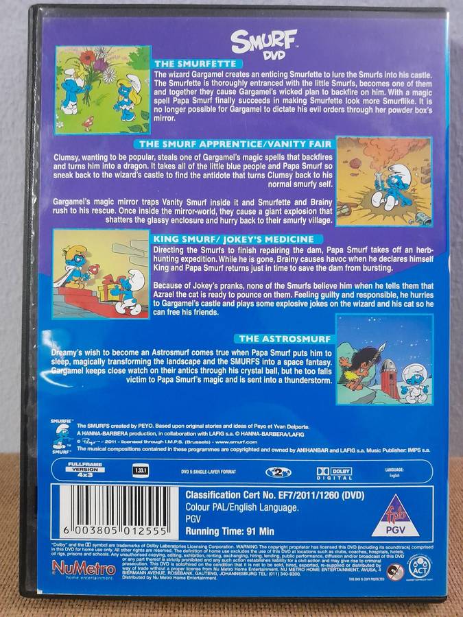 The Smurfs - Volume 1 - The Smurfette (DVD)