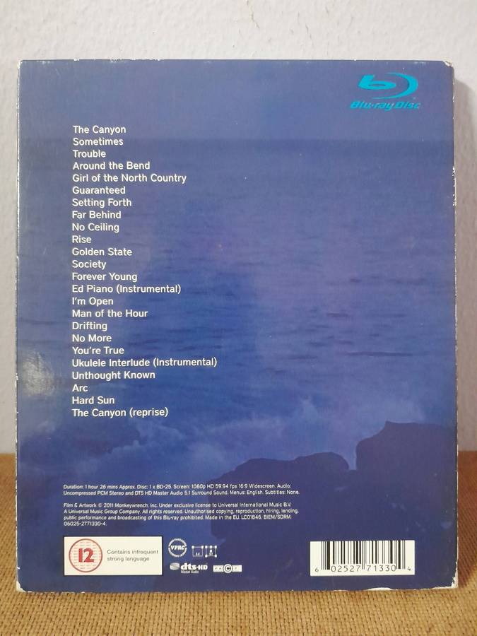 Eddie Vedder - Water on the Road - Live (Blu-ray Disc)