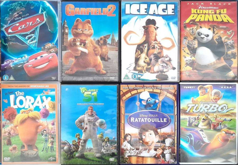 8 Family Movies (8xDVD)