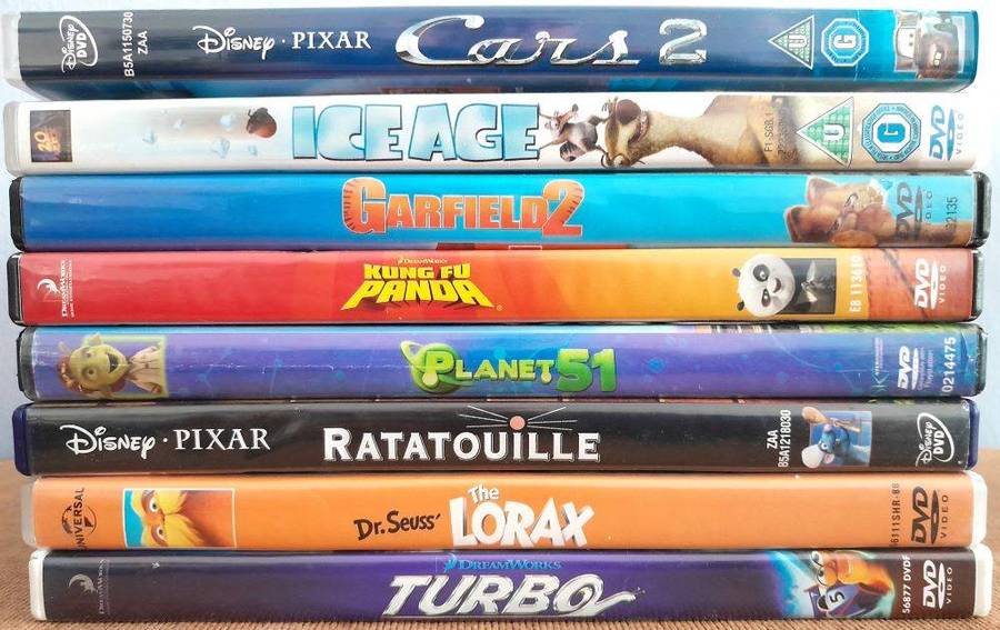 8 Family Movies (8xDVD)
