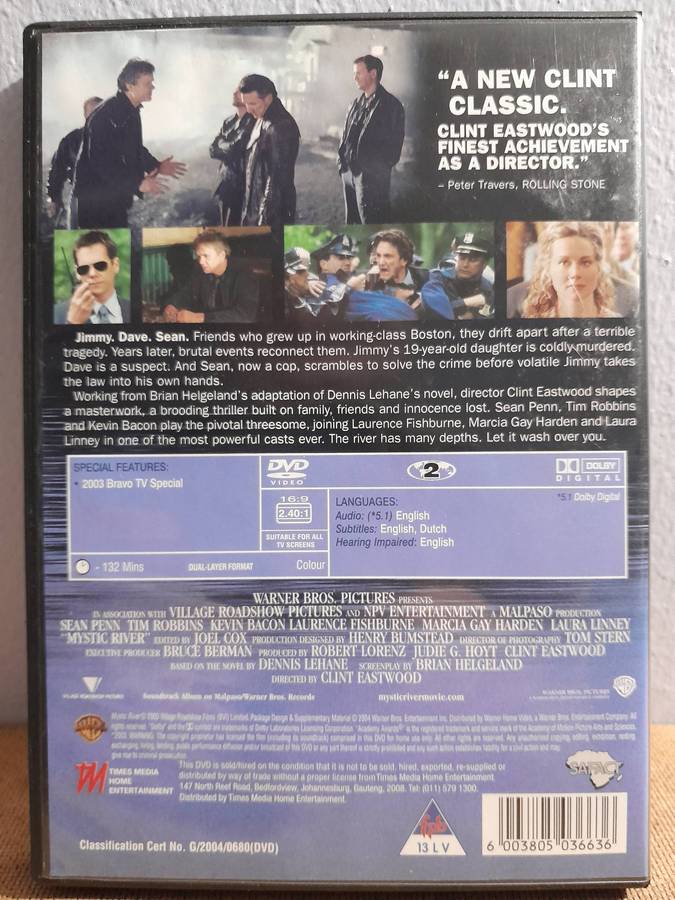 Mystic River - Sean Penn & Tim Robbins (DVD)