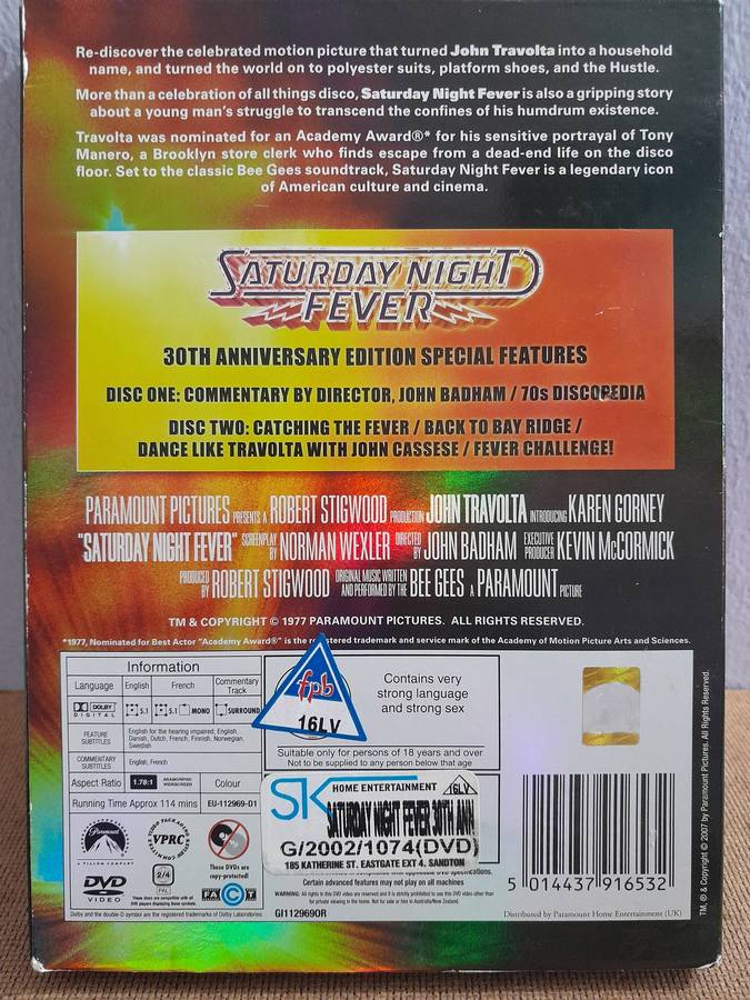 Saturday Night Fever - John Travolta (2xDVD)