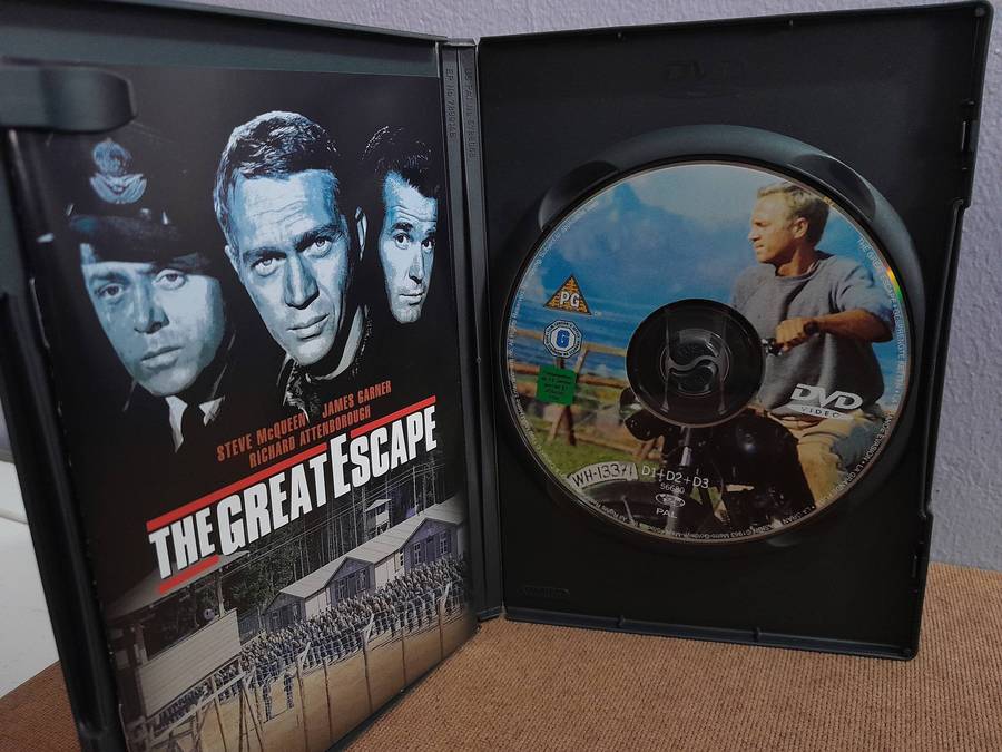 The Great Escape - Steve McQueen & James Garner (DVD)