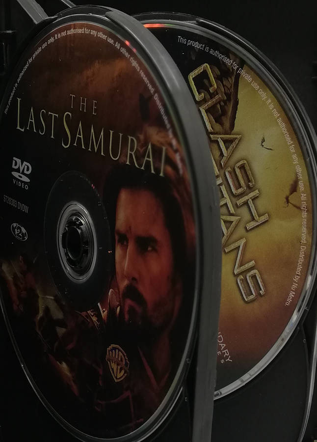 300 - Troy - Clash of the Titans - Last Samurai - 4 DVD Box set (DVD)