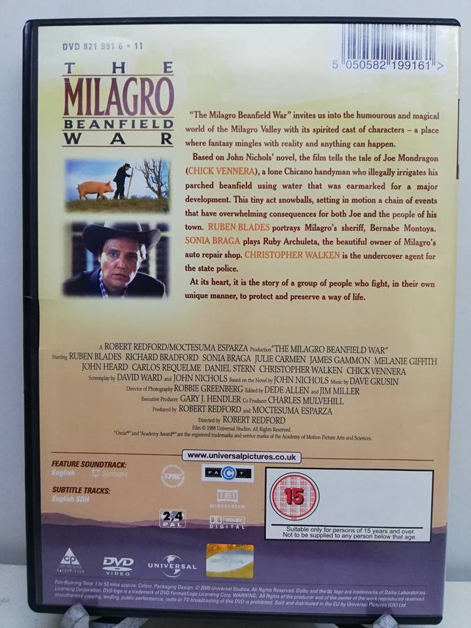 The Milagro Beanfield War (DVD)