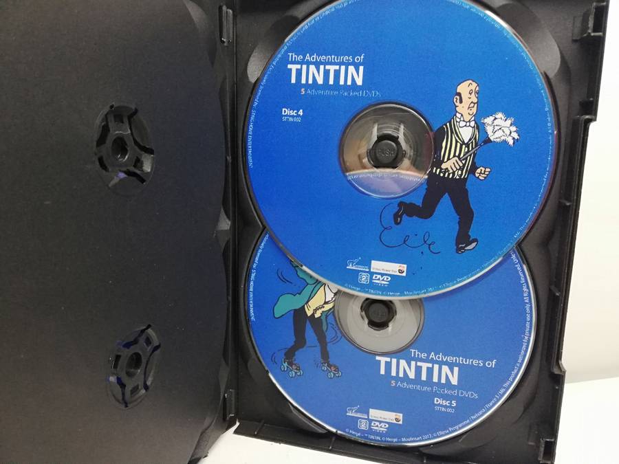 TinTin - The Adventures of... - 5 Adventure packed DVDs - 11 Original Stories