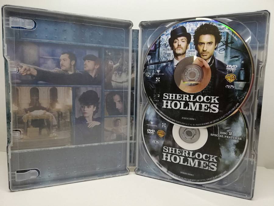 Sherlock Holmes - SteelBook - Robert Downey Jr. & Jude Law (2-Disc DVD)