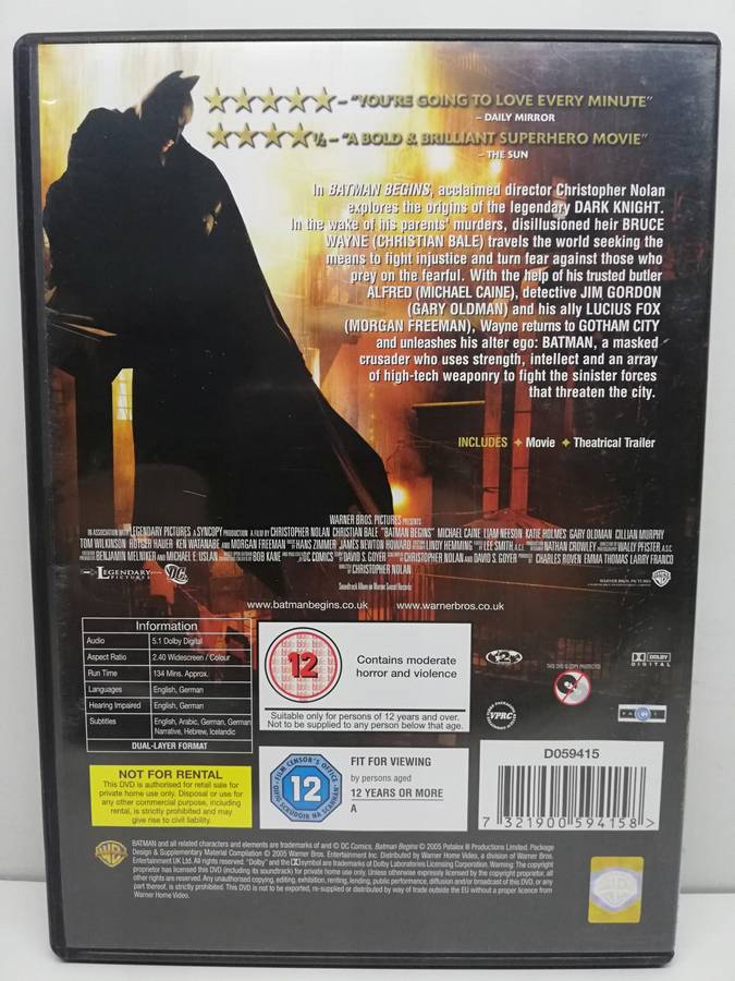 Batman Begins (DVD)